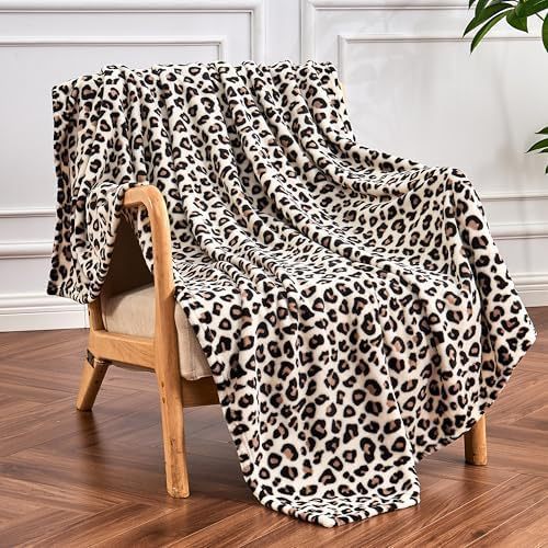 Kuhmuster Fleece-Decke