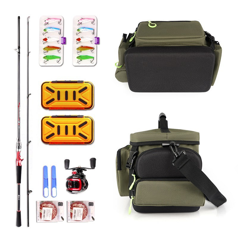 Multi-Fach Fachangelgerät Aufbewahrung Rucksack Karnz