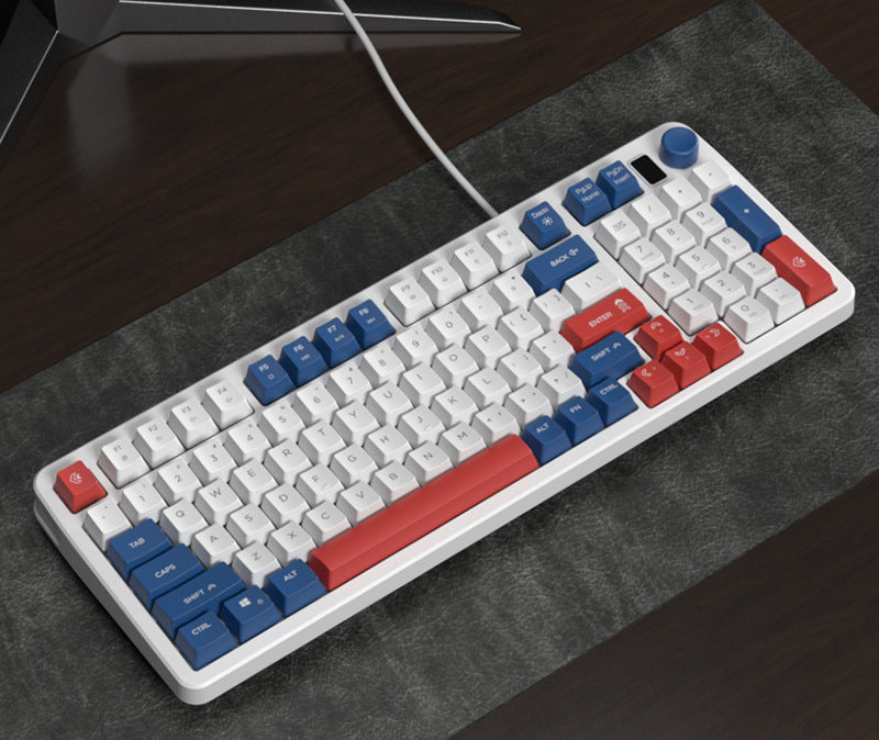Verdrahtete kompakte mechanische Gaming-Tastatur Karnz