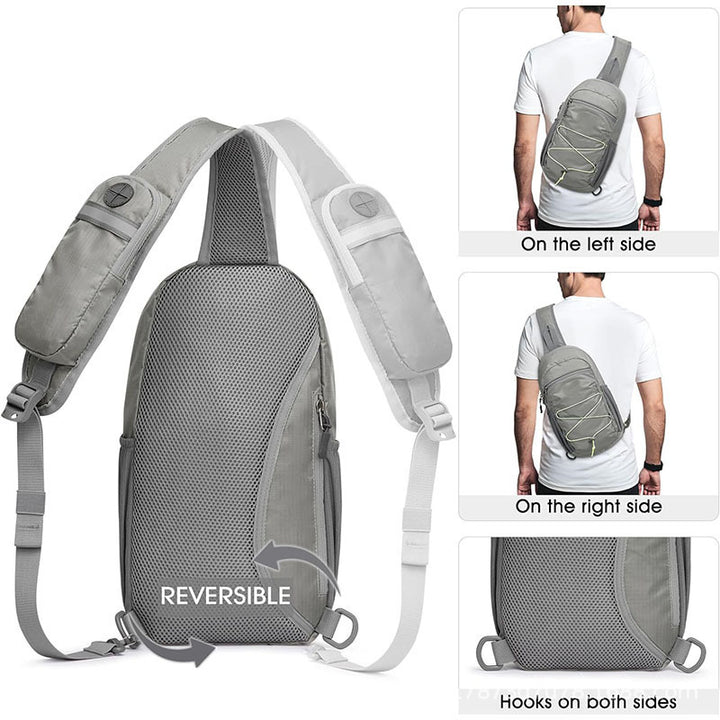 Sling-Rucksack mit Multifunktionalem Stauraum und Ergonomischem Tragesystem Karnz