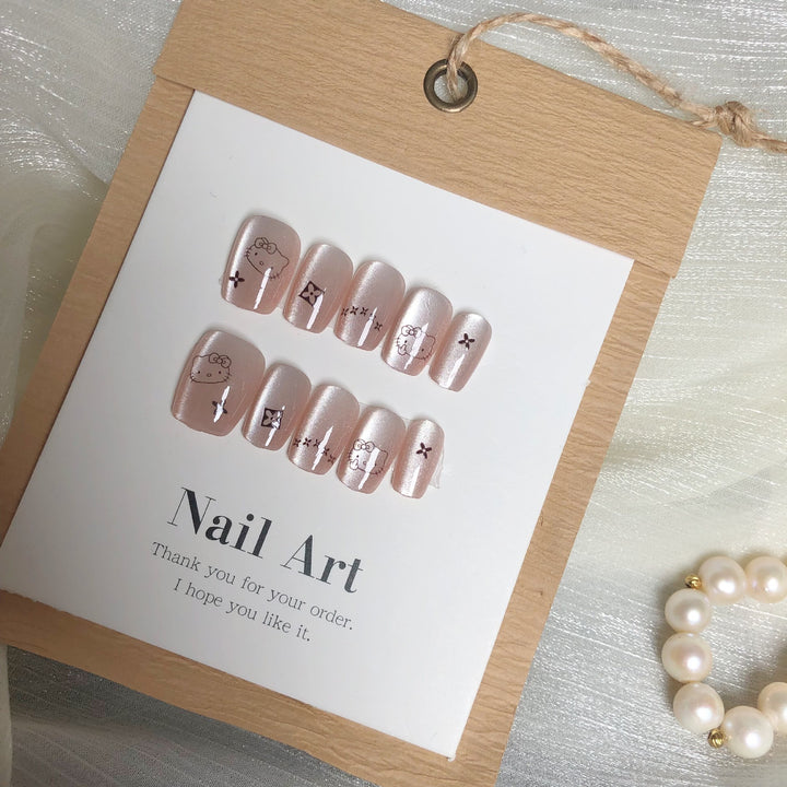 Charakter-Themen Press-On Nagelkunst Set