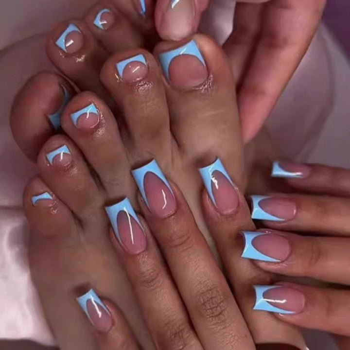 Fußnagelkunst-Set mit kreativem Design Karnz
