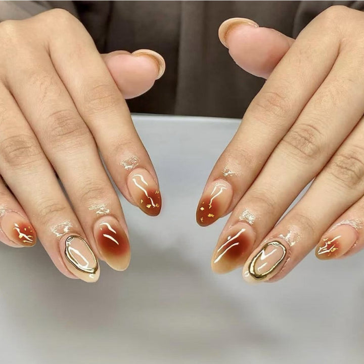 DIY Elegante Press-On Nagelkunst Set Karnz