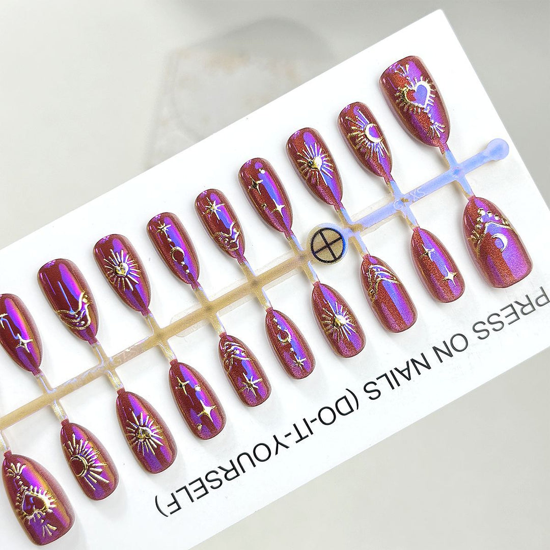 Press-On Nagelkunst Karnz