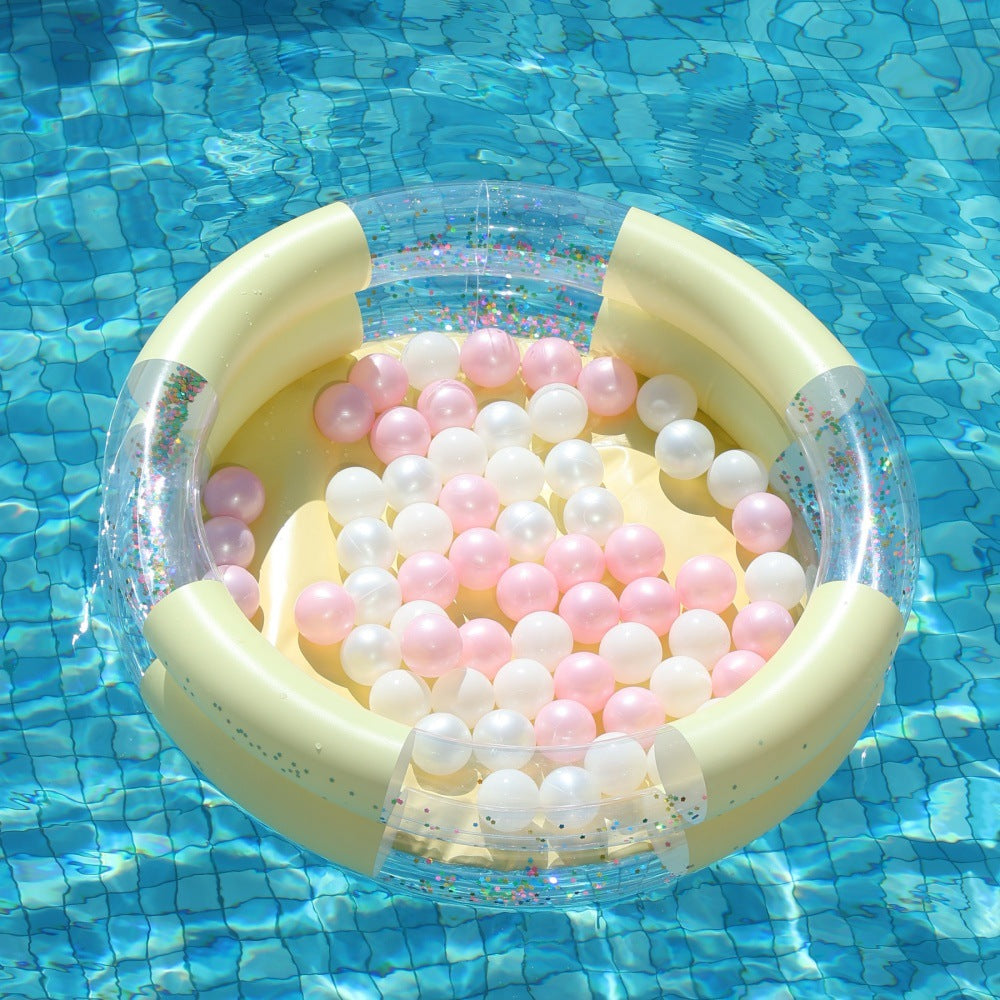 Mermaid-Themen aufblasbarer Poolring Karnz