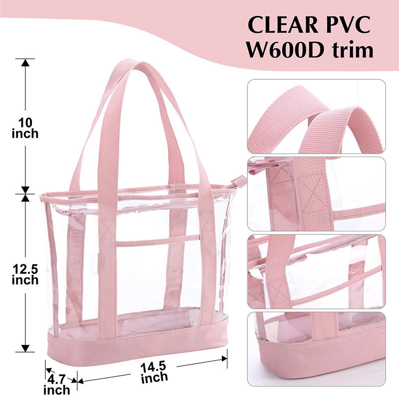 Transparente Shopper Tasche Karnz