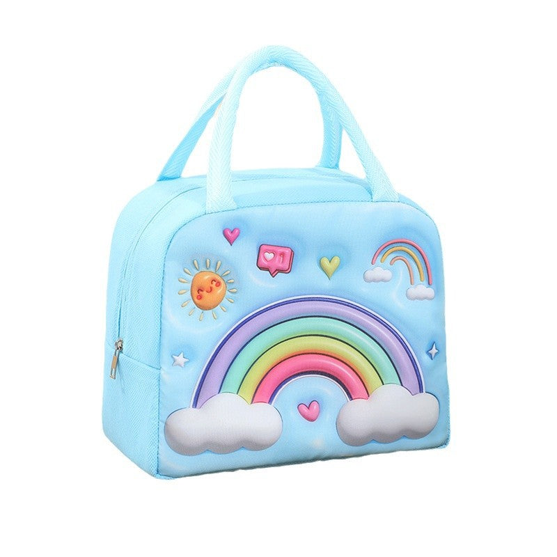 Isolierte Schmetterlings-Lunchbox Karnz