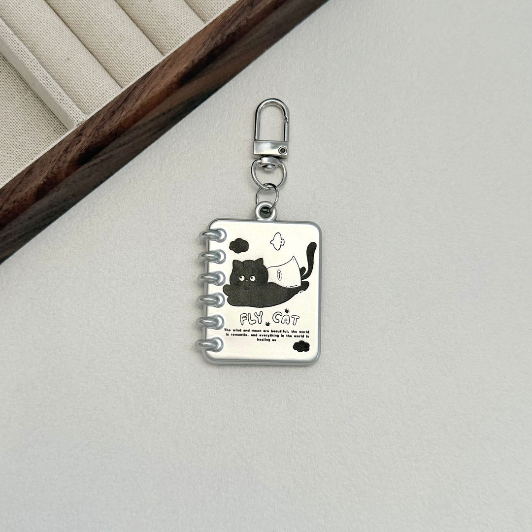 Süßer Katzenstern Charms Schlüsselanhänger Karnz