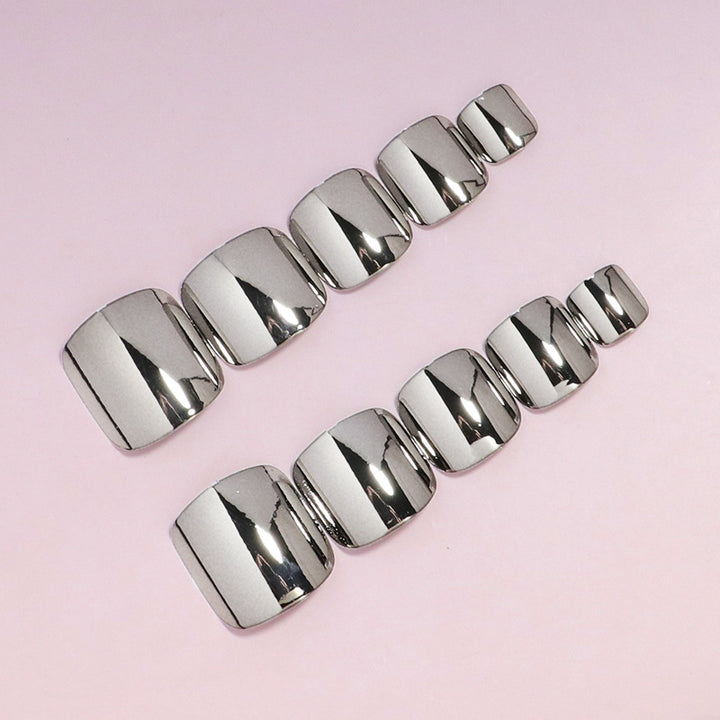 Premium Metallic Fußnagel Set Karnz