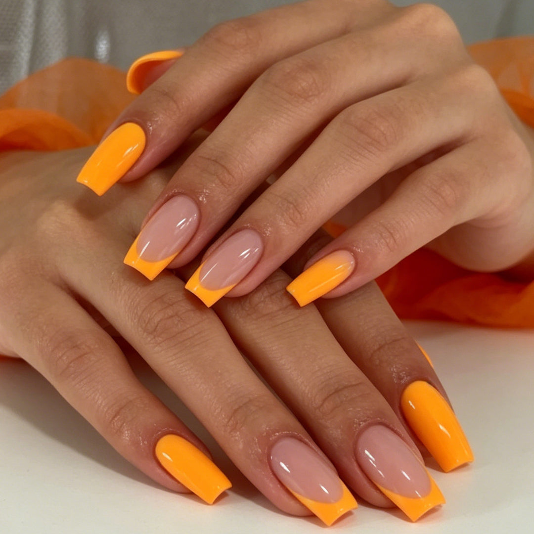 Elegante Langanhaltende Acrylnagelverlängerungen Karnz