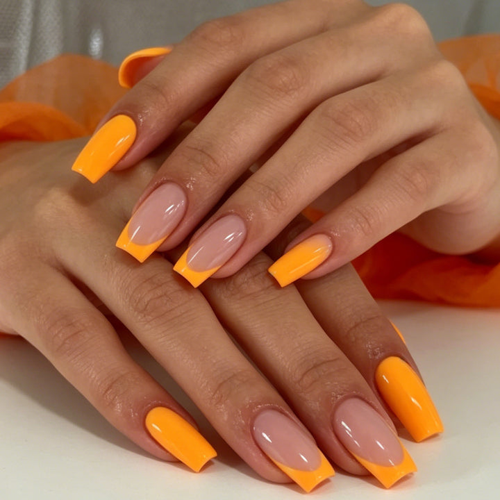 Elegante Langanhaltende Acrylnagelverlängerungen Karnz