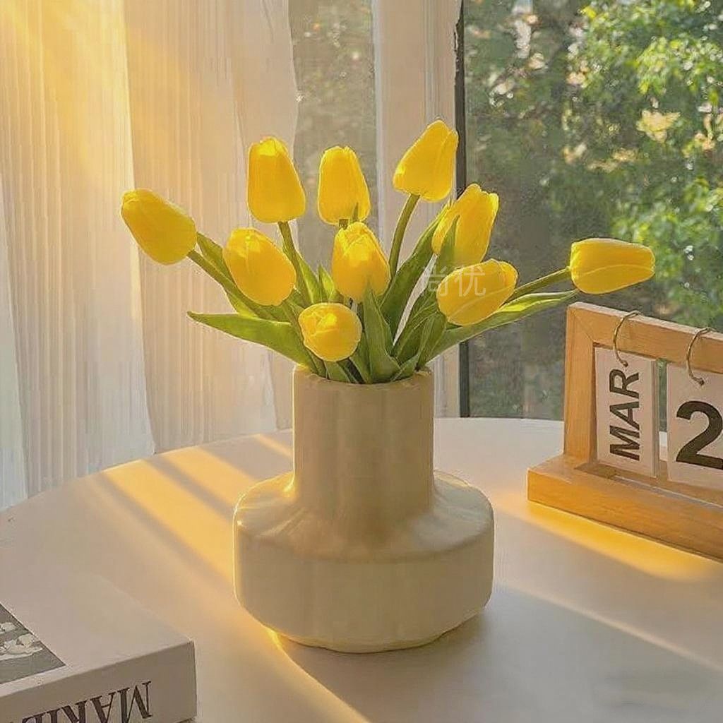 Künstliche Tulpen-Blumen Dekoration