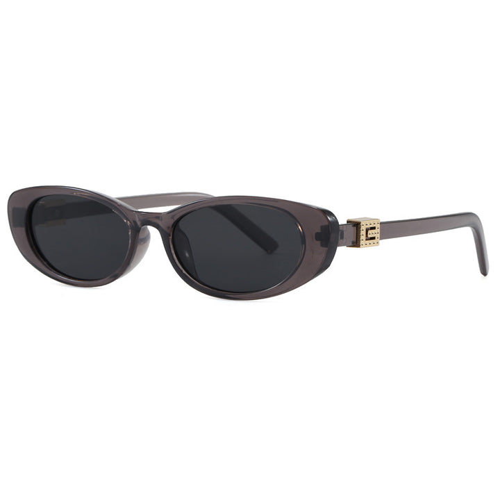 Damen Cat-Eye Sonnenbrille mit stilvollem Rahmen und luxuriösen Akzenten Karnz