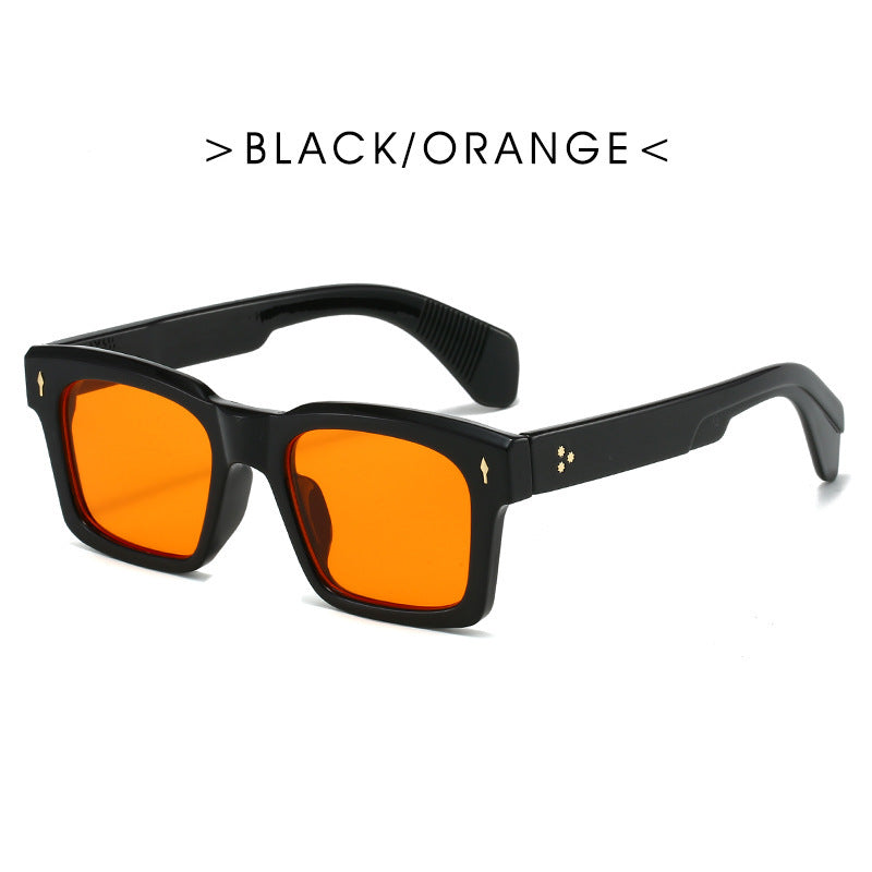 Damen moderne Sonnenbrille im claro-geometrischen Design Karnz