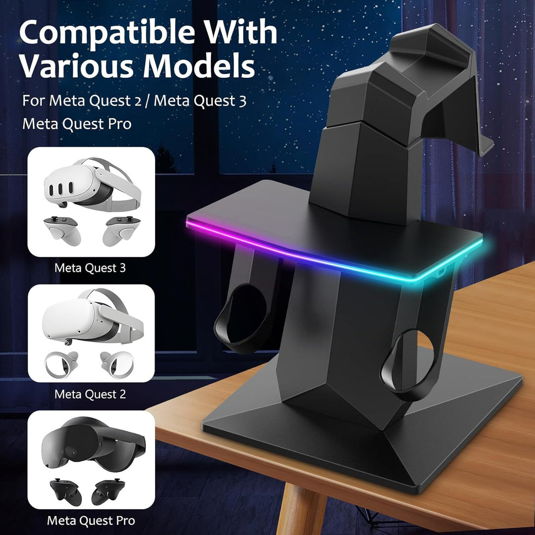 VR-Headset Halterung mit Rgb-Beleuchtung Karnz
