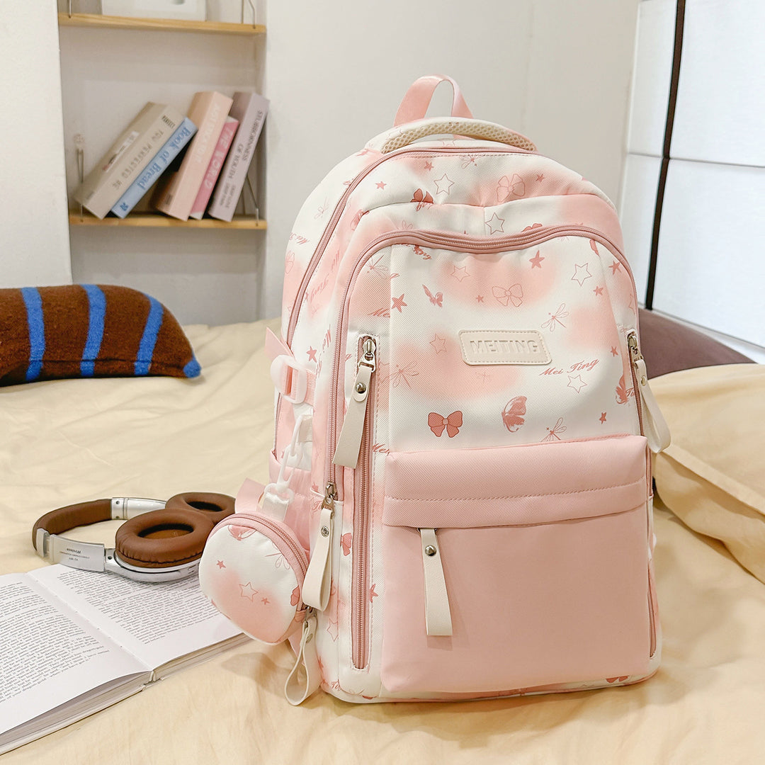 Trendiger Gemusterter Rucksack Karnz