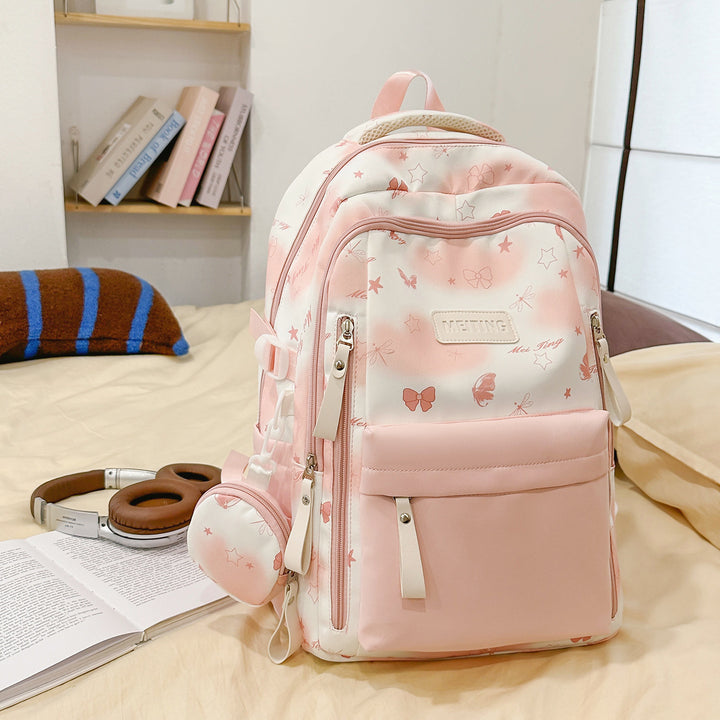 Trendiger Gemusterter Rucksack Karnz