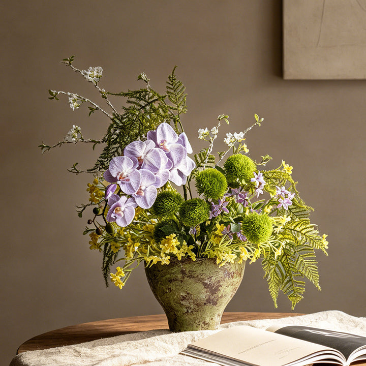 Rustikaler Blumenkübel Karnz
