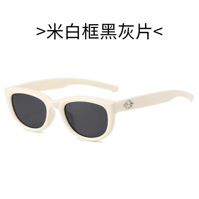 Damen Cat-Eye Sonnenbrille mit robustem Rahmen und UV-Schutz Karnz