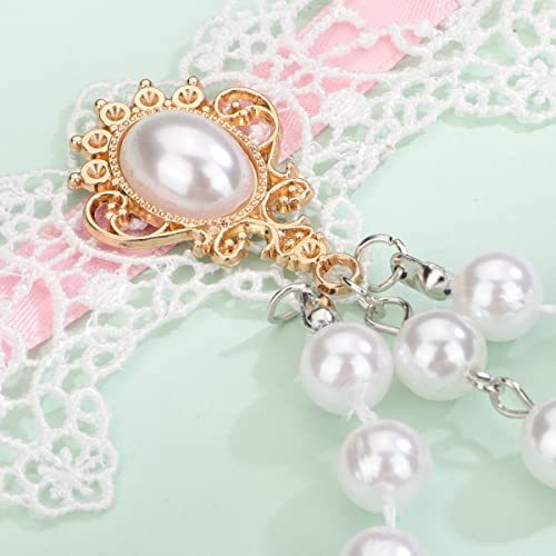 Floral Satin Cord Choker Karnz