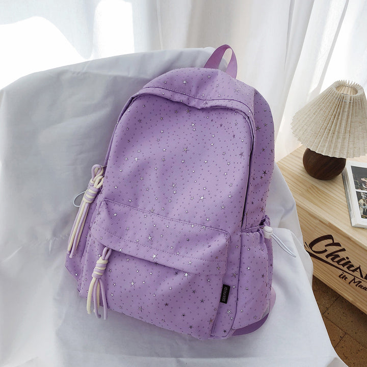 Niedlicher Sternen Druck Rucksack
