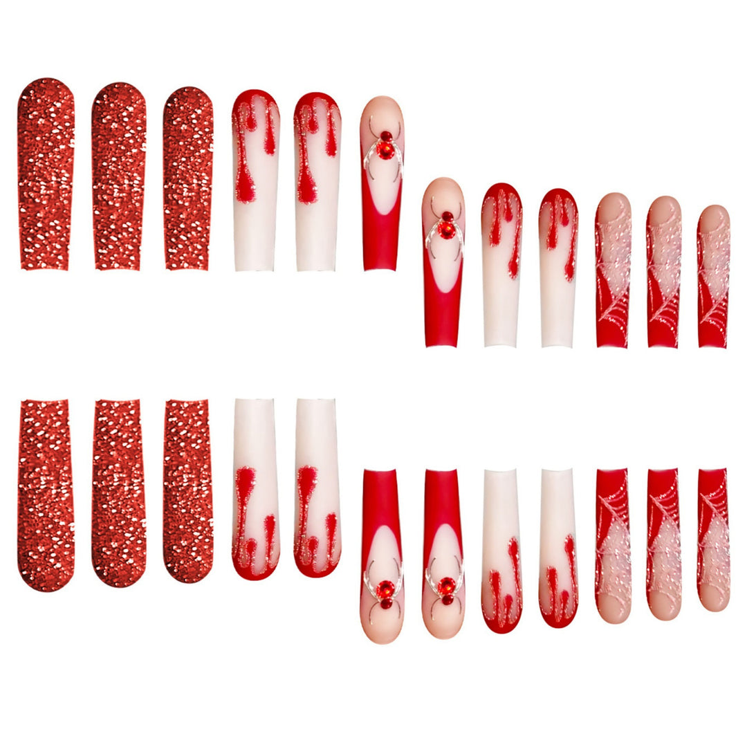 Stylische Lange Acryl-Finger-Nagelkunstverlängerungen Karnz