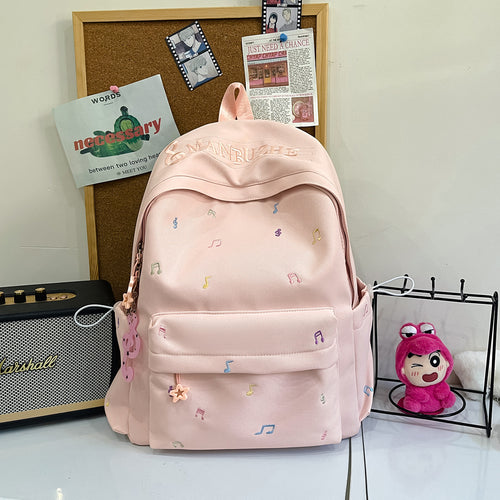 Musikalisches Notenmuster-Rucksack