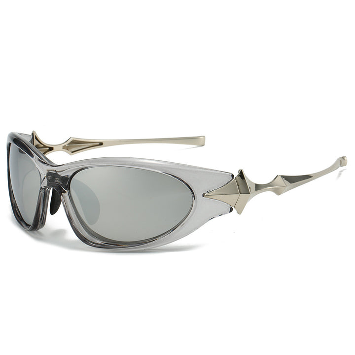 Futuristische Schild Sonnenbrille Karnz