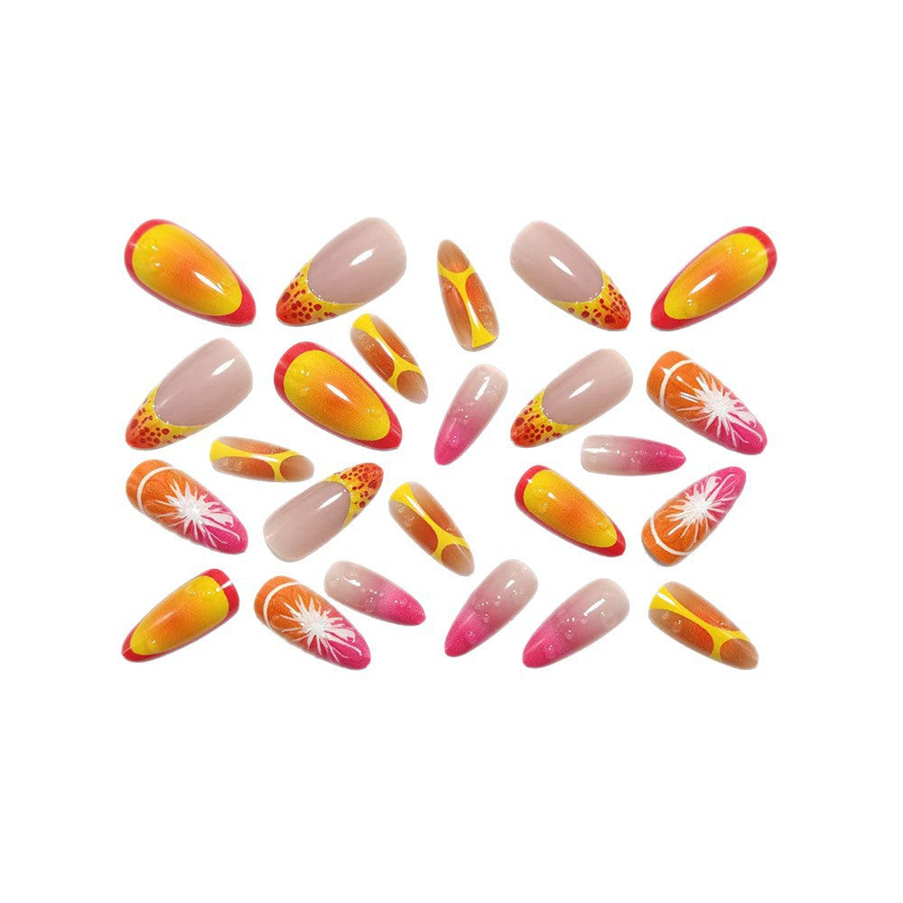 Kreative 3D Nagelkunst mit Fruchtigen Motiven Karnz