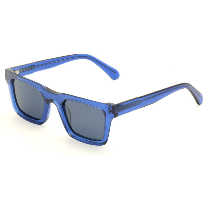 Damen Designer-Sonnenbrille im modernen Rechteck-Format Karnz