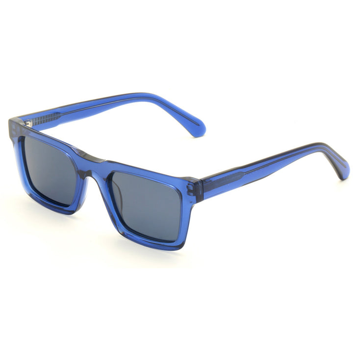 Damen Designer-Sonnenbrille im modernen Rechteck-Format Karnz