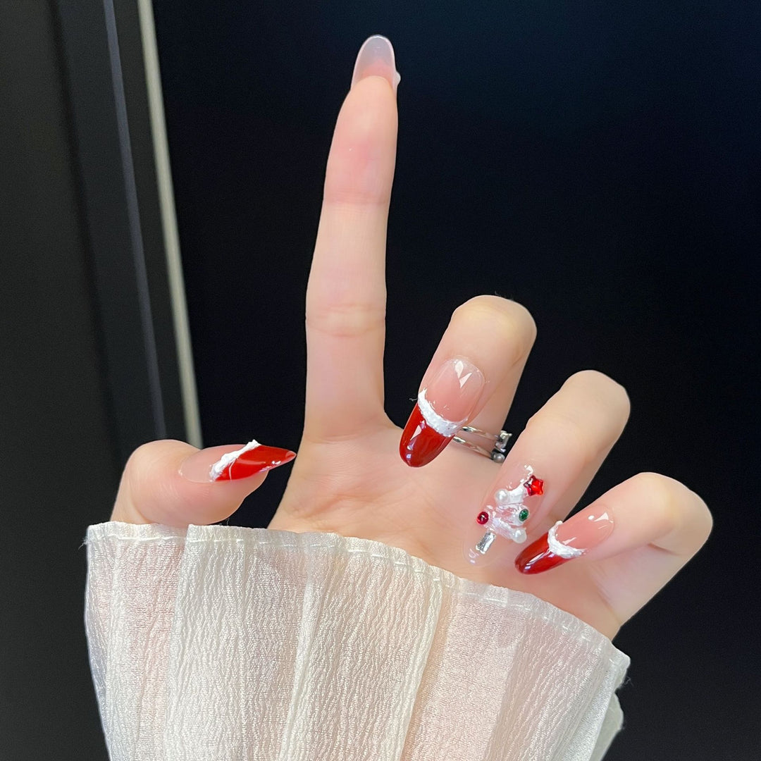 Urlaubs-Themen Press-On Nagelkunst Karnz