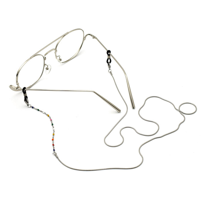 Bunte Perlenbrille Kette Karnz 1786692390