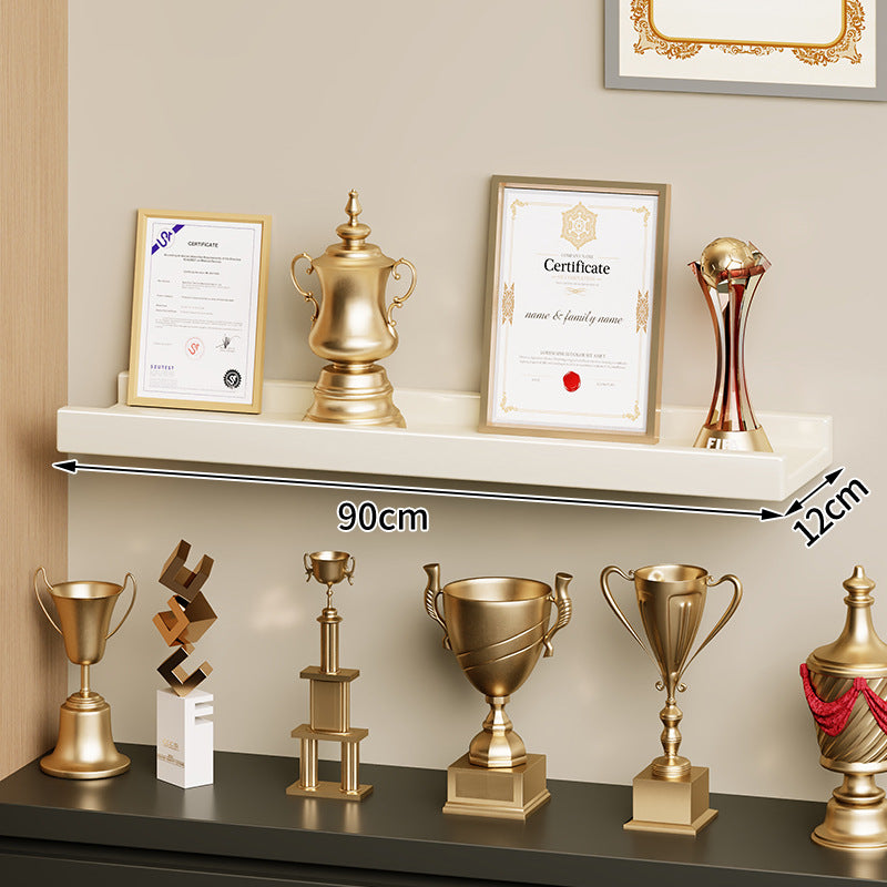 Wandmontierte Schwimmende Display-Regal Lackiertes Hochglanz-MDF