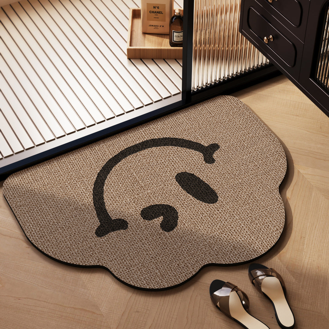 Stylische Badezimmermatte für moderne Innenräume