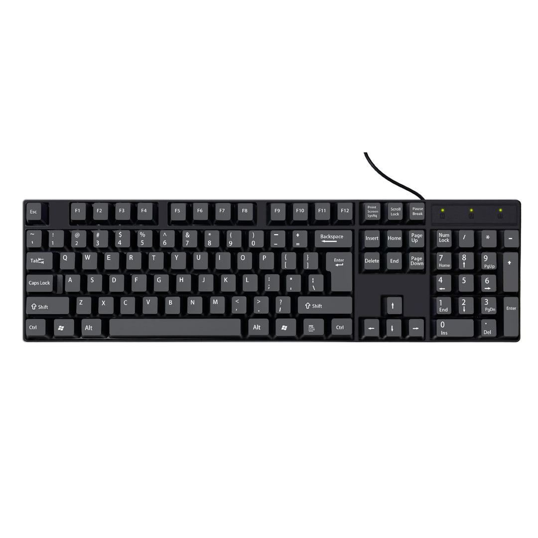 Kompakte kabelgebundene Tastatur Karnz