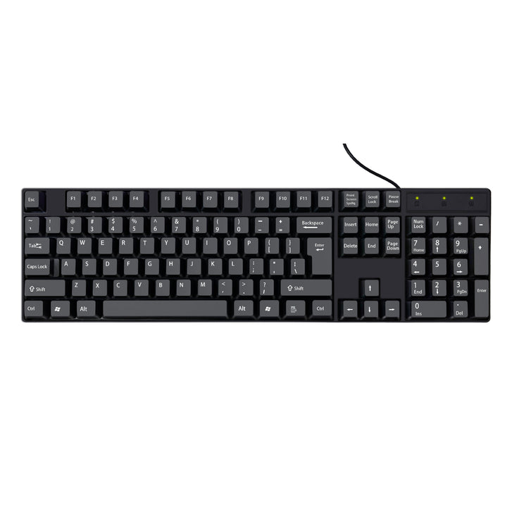 Kompakte kabelgebundene Tastatur Karnz