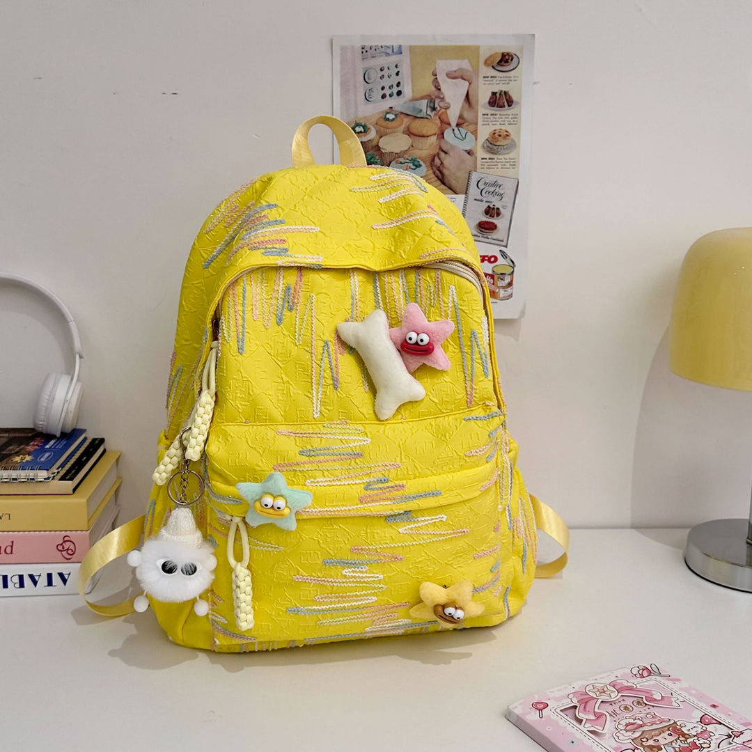 Stylische strukturierte Rucksack