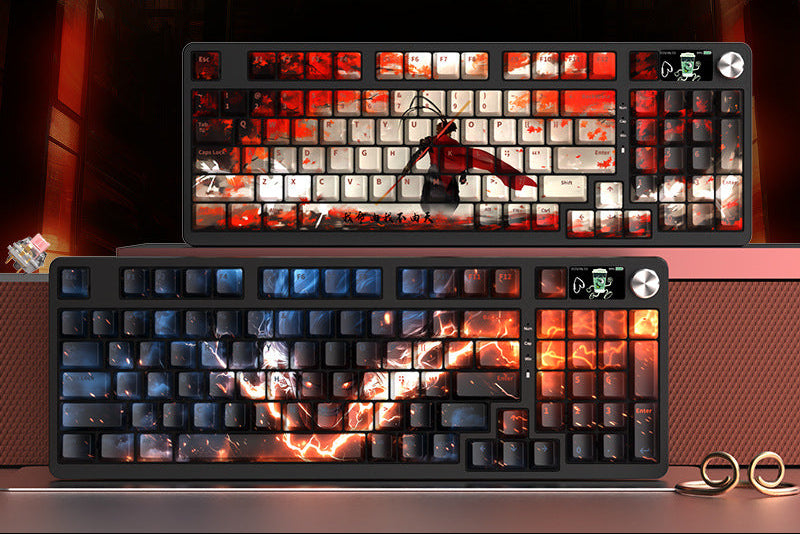 Drahtlose anpassbare mechanische Tastatur Karnz
