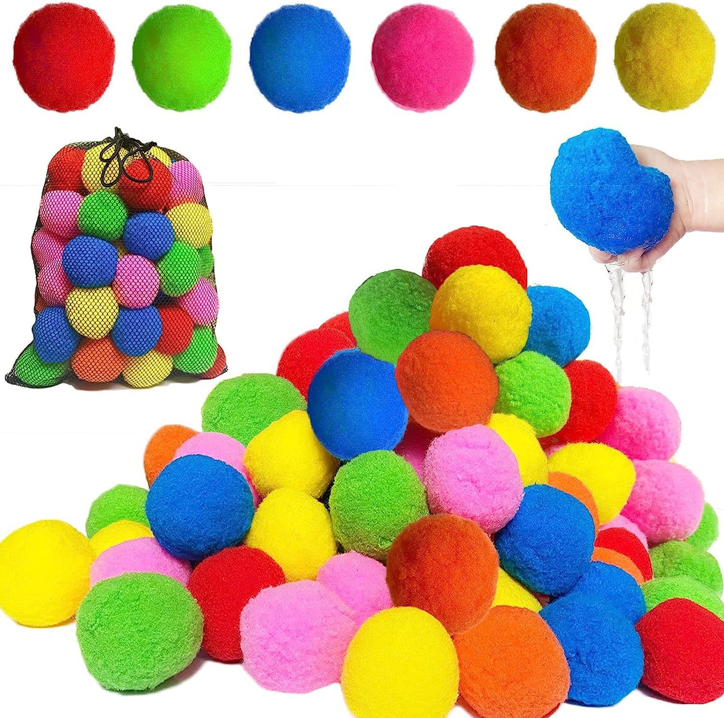 Unisex Wasserfeste Spielzeug-Pompoms Karnz