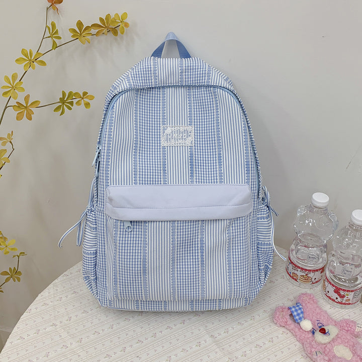 Süßes Karodesign-Rucksack Karnz