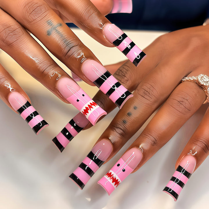 Verspielte Cartoon-Themen-Nagelwraps Karnz
