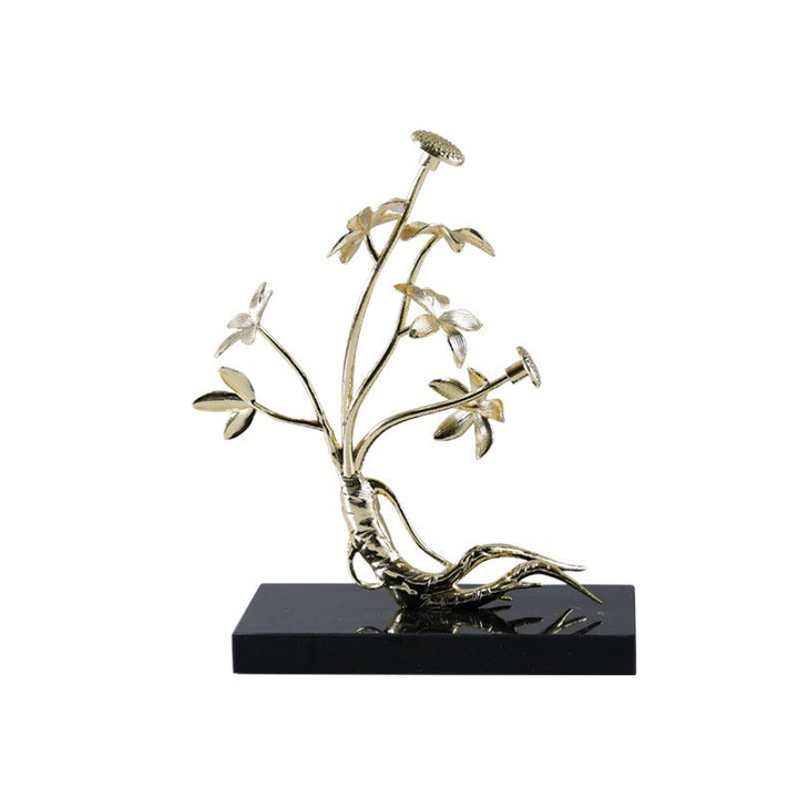 Elegante dekorative Blumen Skulptur