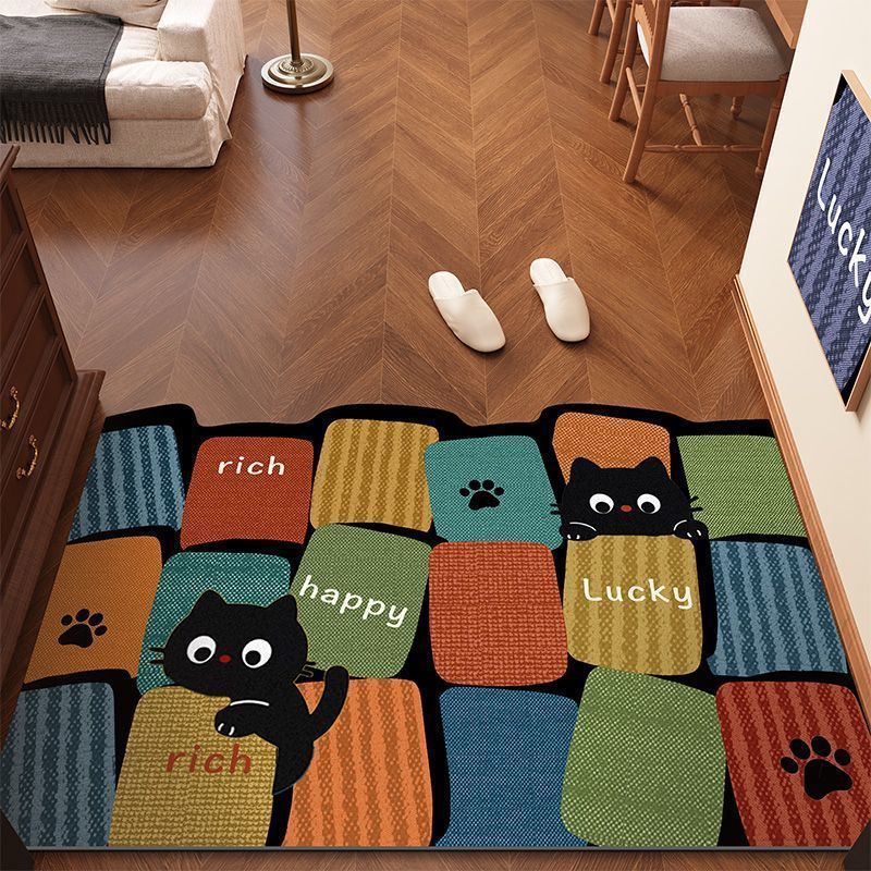 Verspielt tierisches Teppich