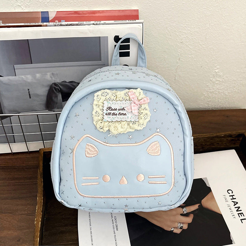 Niedlicher Cartoon-Katzen-Rucksack