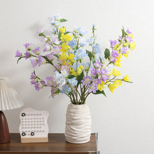 Künstlicher Campanula Zweig Karnz
