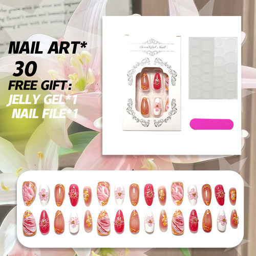 Kreative Press-On Nagelkunst Kollektion