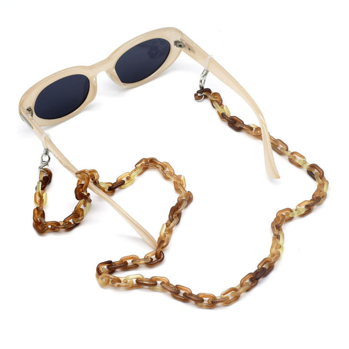 Chunky Statement Brillen Kette Karnz