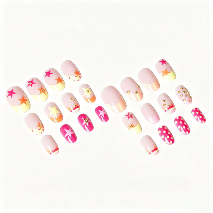 Dekoratives Nagelkunstdesign