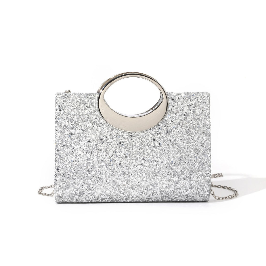 Glitzernde Abendhandtasche